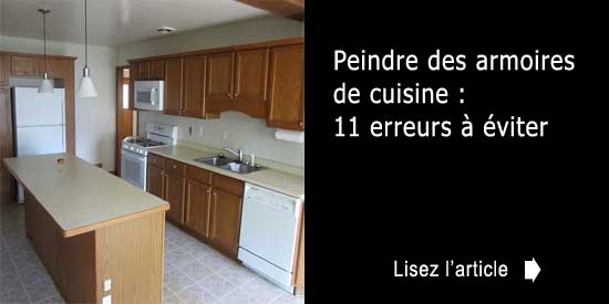 Peinture armoire cuisine mélamine