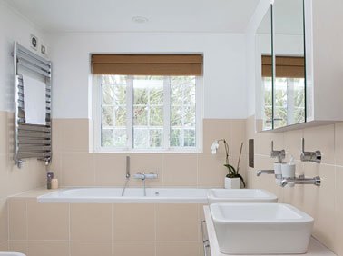 Peinture carrelage salle de bain sol