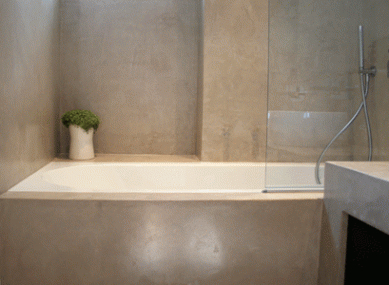 Peinture sur carrelage salle de bain photos