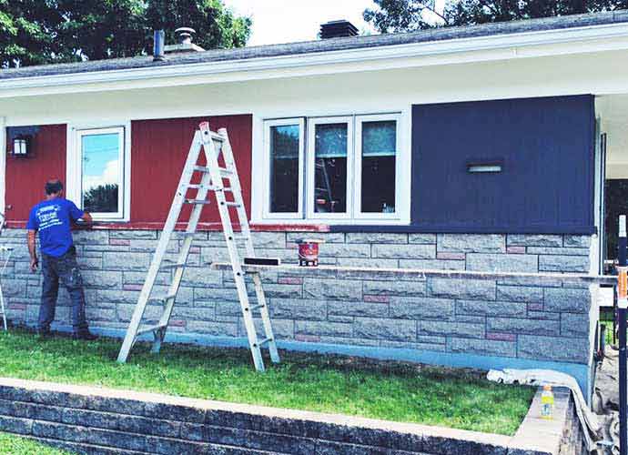 Peinture maison exterieur levis