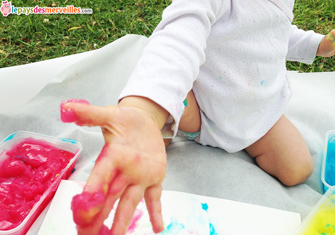 Peinture fait maison pour bebe