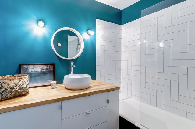 Peinture carrelage salle de bain bio