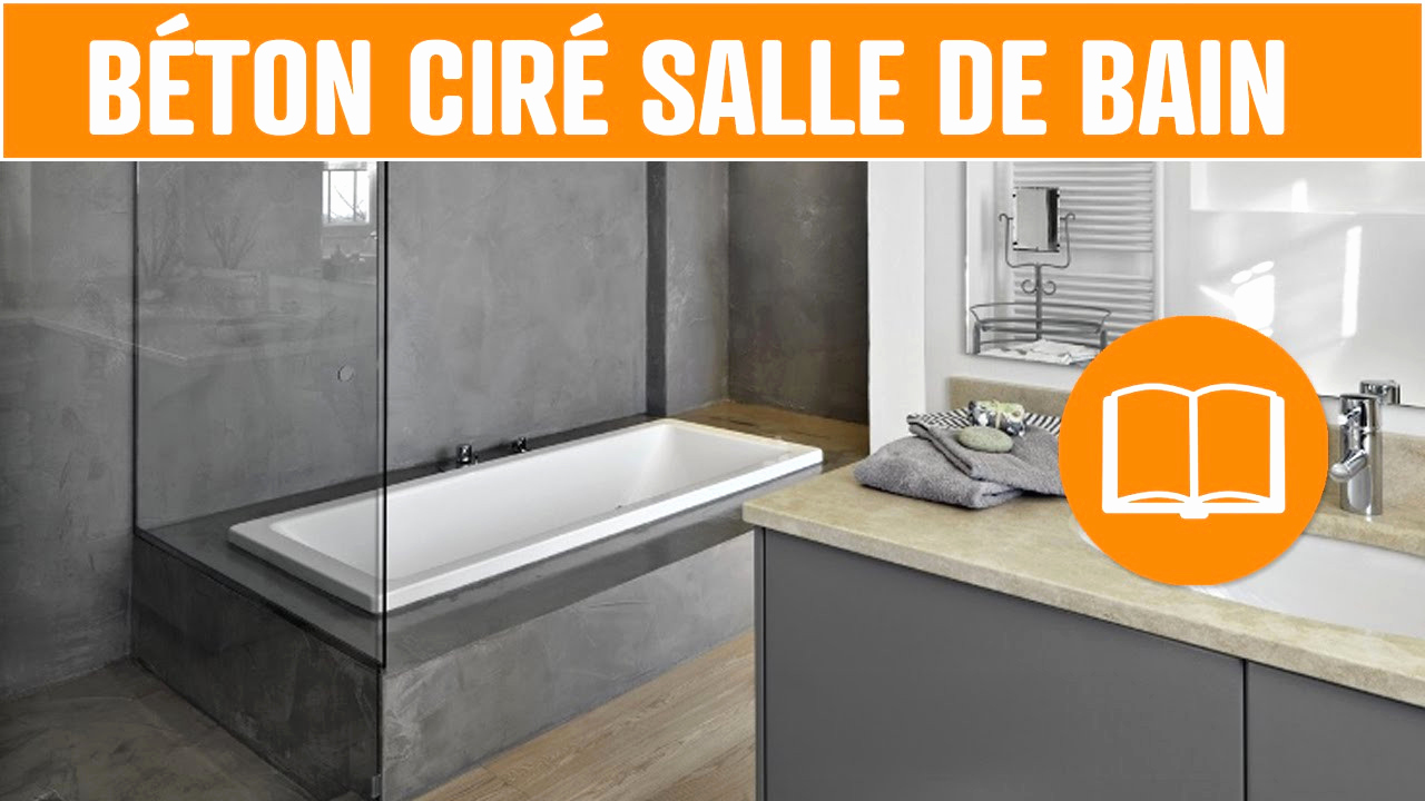 Peindre carrelage salle de bain beton