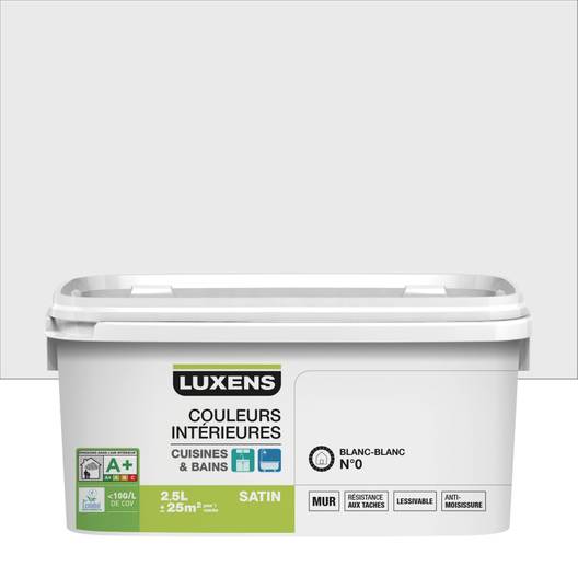 Peinture blanche lavable pour cuisine
