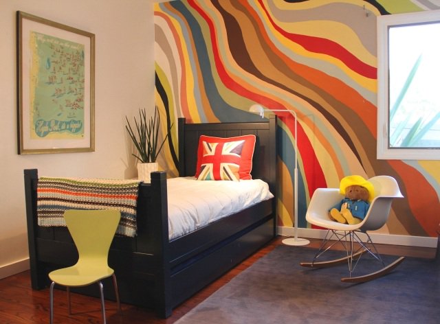 Motif deco peinture chambre