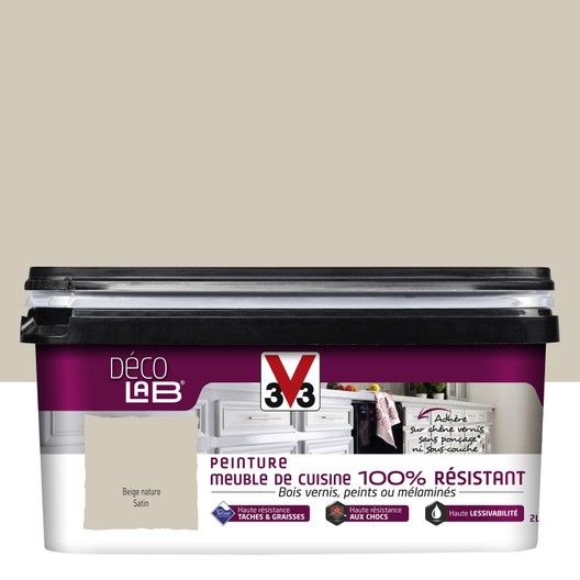 Peinture v33 meuble cuisine leroy merlin