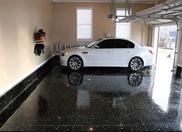 Decoration peinture garage