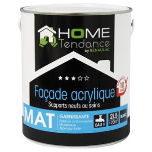 Prix peinture acrylique facade