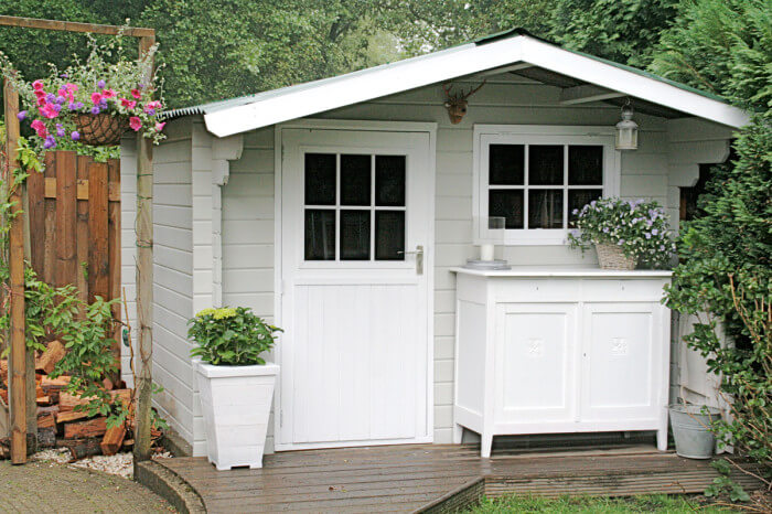 Peinture maison suedoise