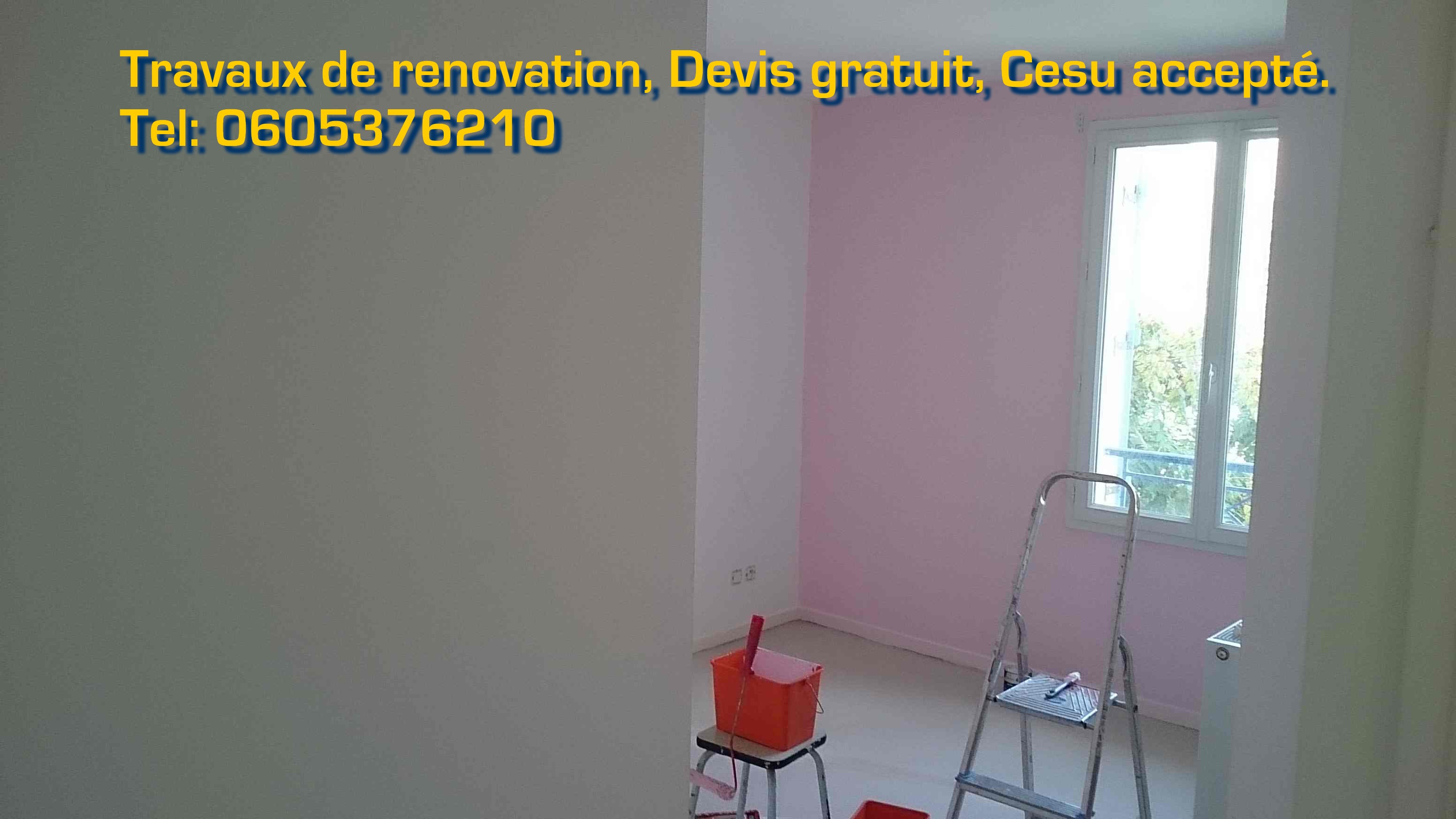 Travaux peinture et cesu