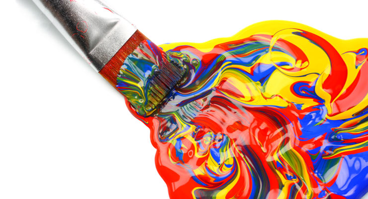 Peinture acrylique artistique