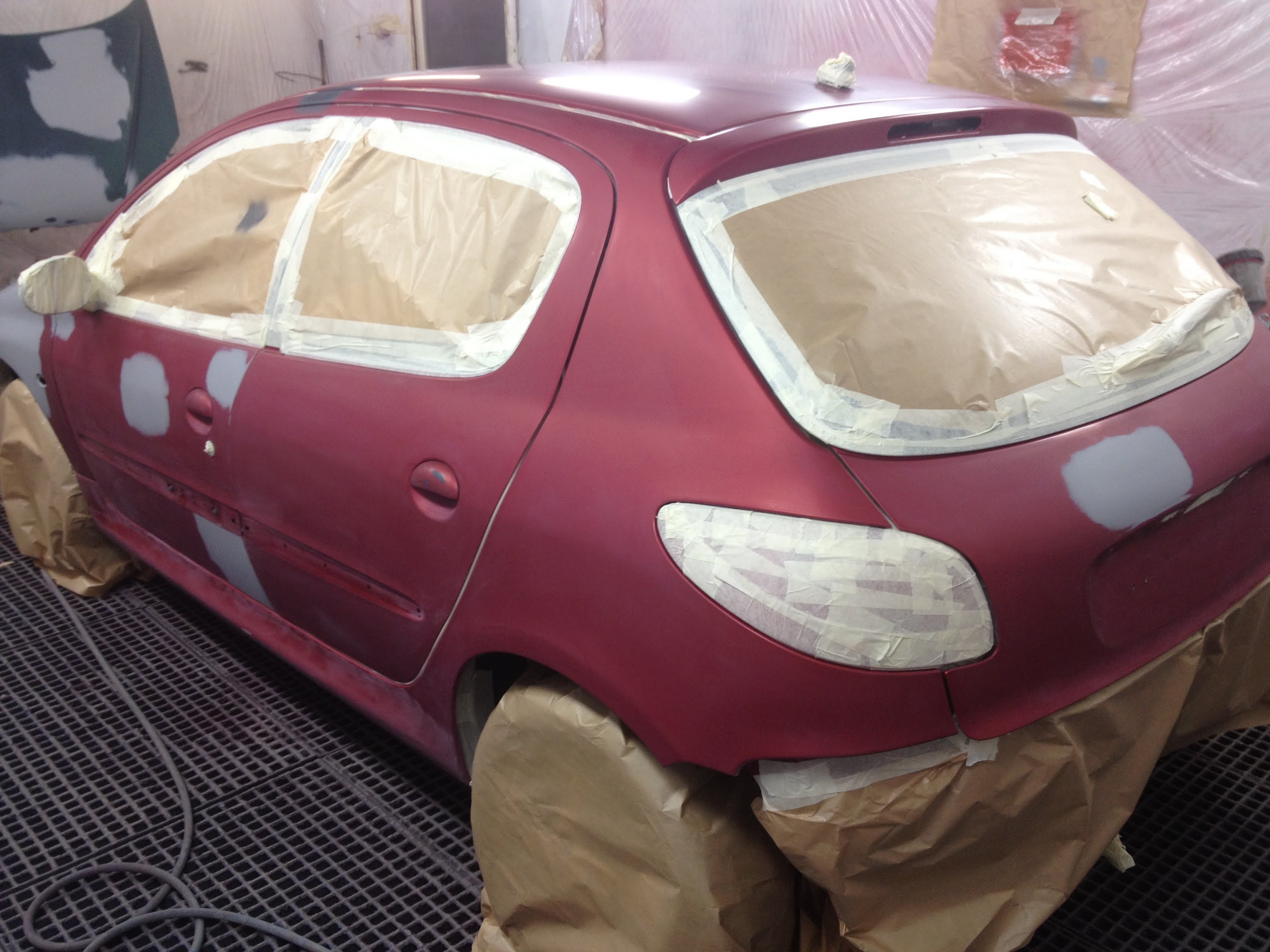 Devis peinture pare choc voiture