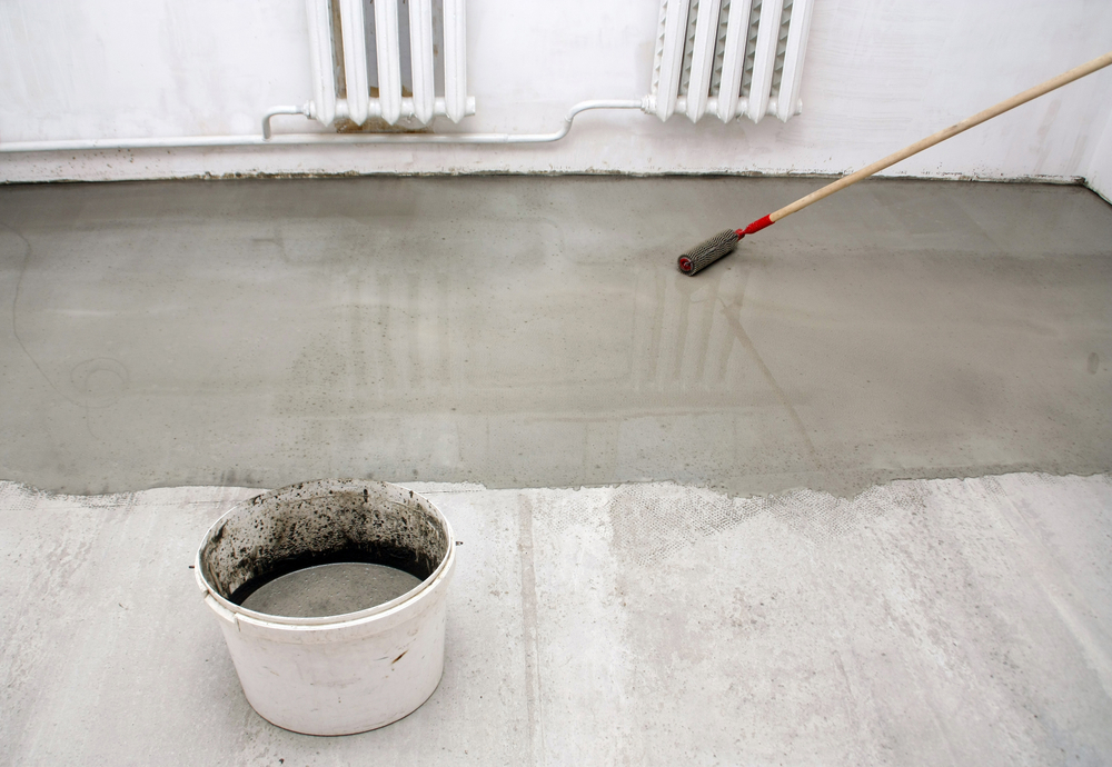 Travaux peinture sol