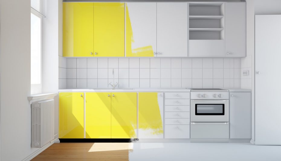 Peindre porte cuisine formica