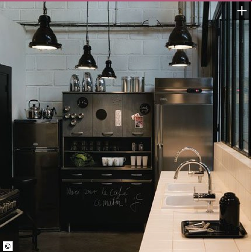 Credence cuisine peinture ardoise
