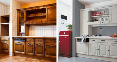Peindre la cuisine en bois