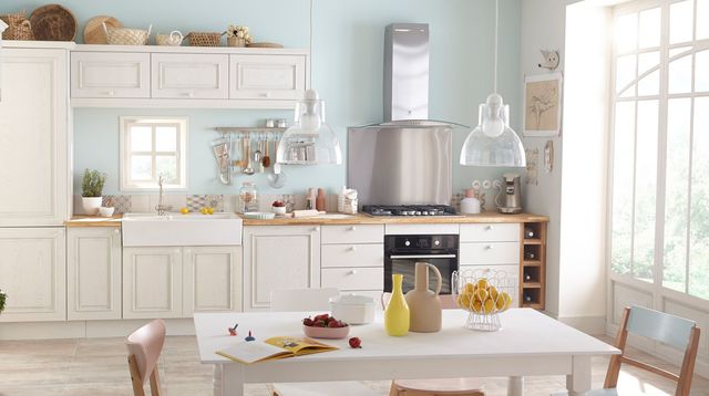 Peindre cuisine bois en blanc