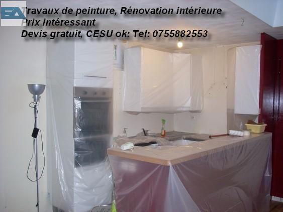 Travaux peinture cesu