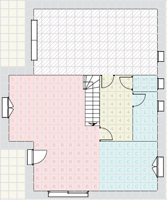 Confectionner un plan de maison