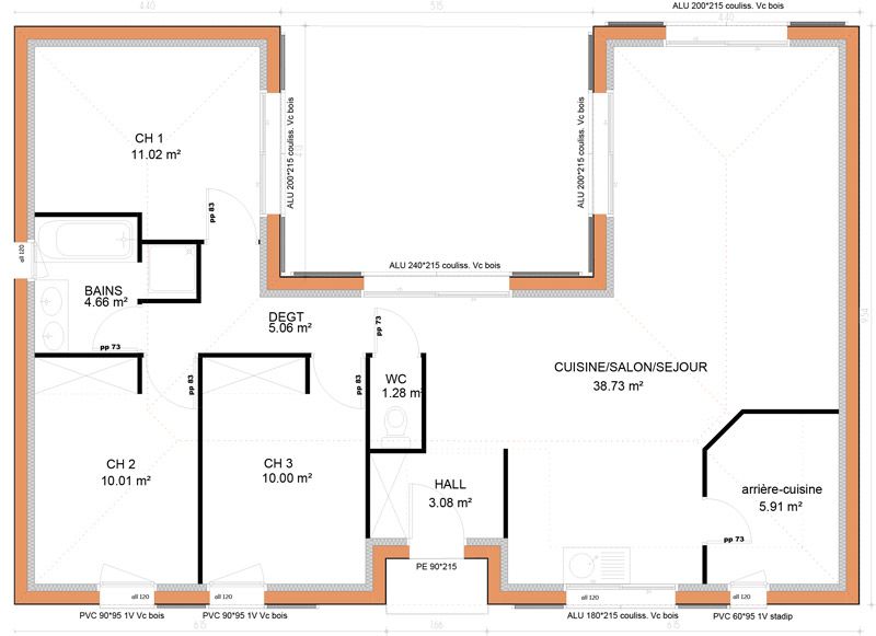 Telecharger plan de maison 2 chambres