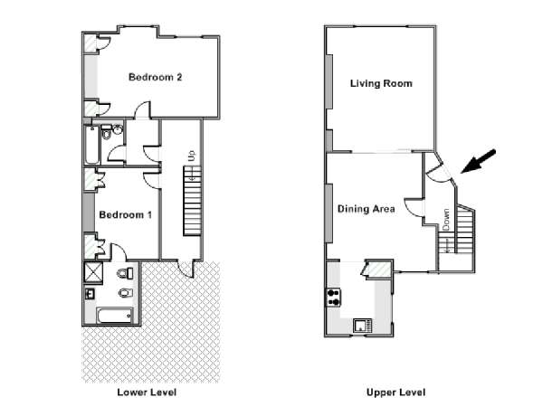 Plan de maison londonienne