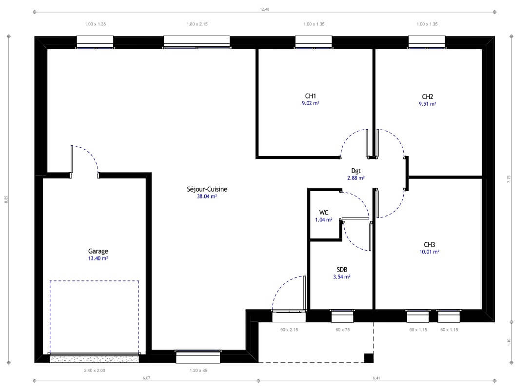 Les plan de maison