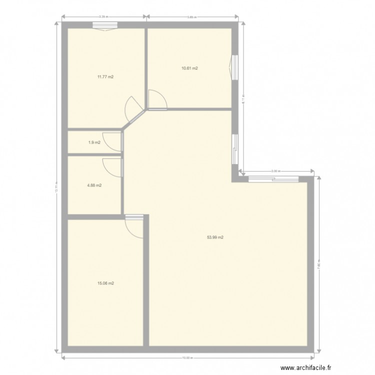 Milcendeau plan de maison