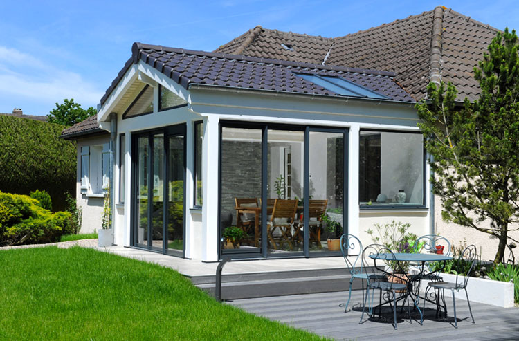 Plan de maison plain pied avec veranda