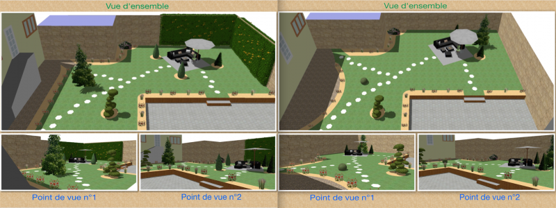 Plan maison de jardin
