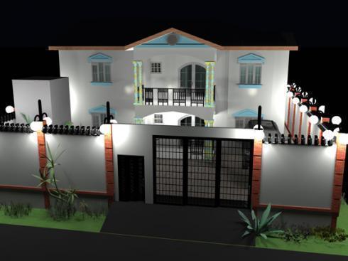 Plan de maison duplex au cameroun
