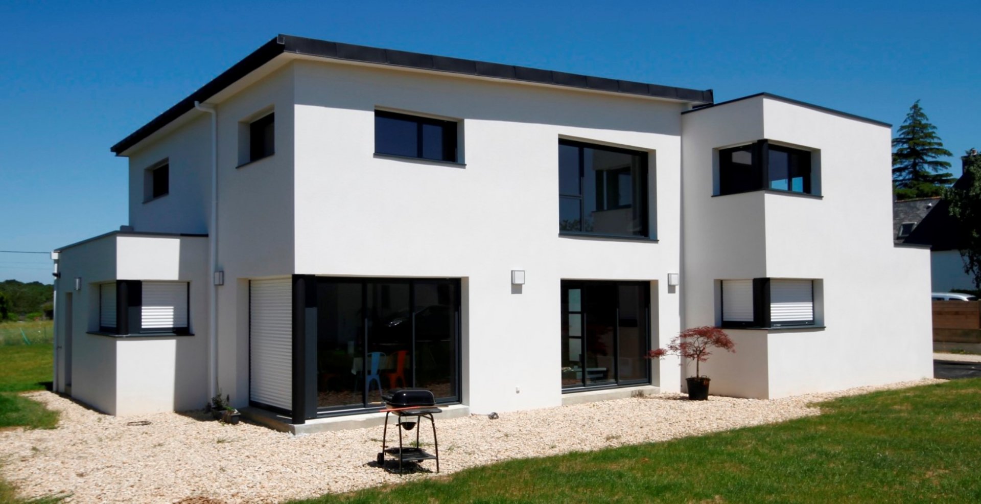Plan maison moderne france