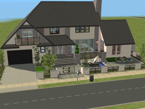 Maison de famille sims 3 plan