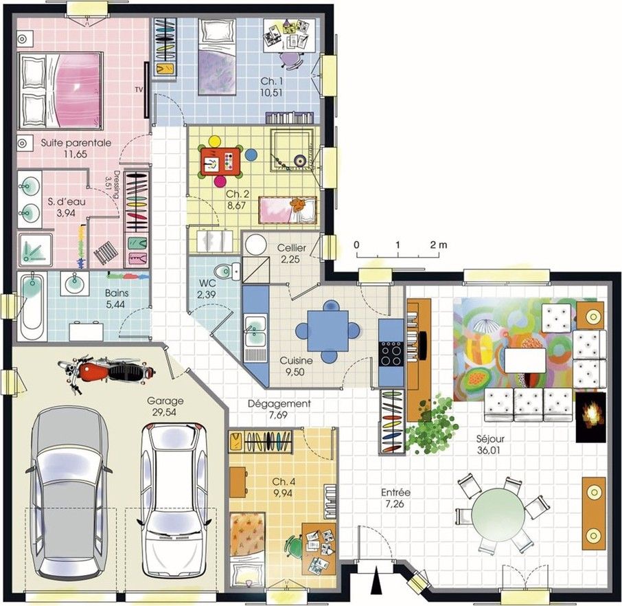 Maison familiale plan de maison