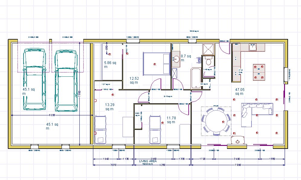 Plan de maison evolutive