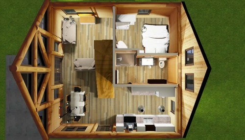 Plan de maison 24 x 28