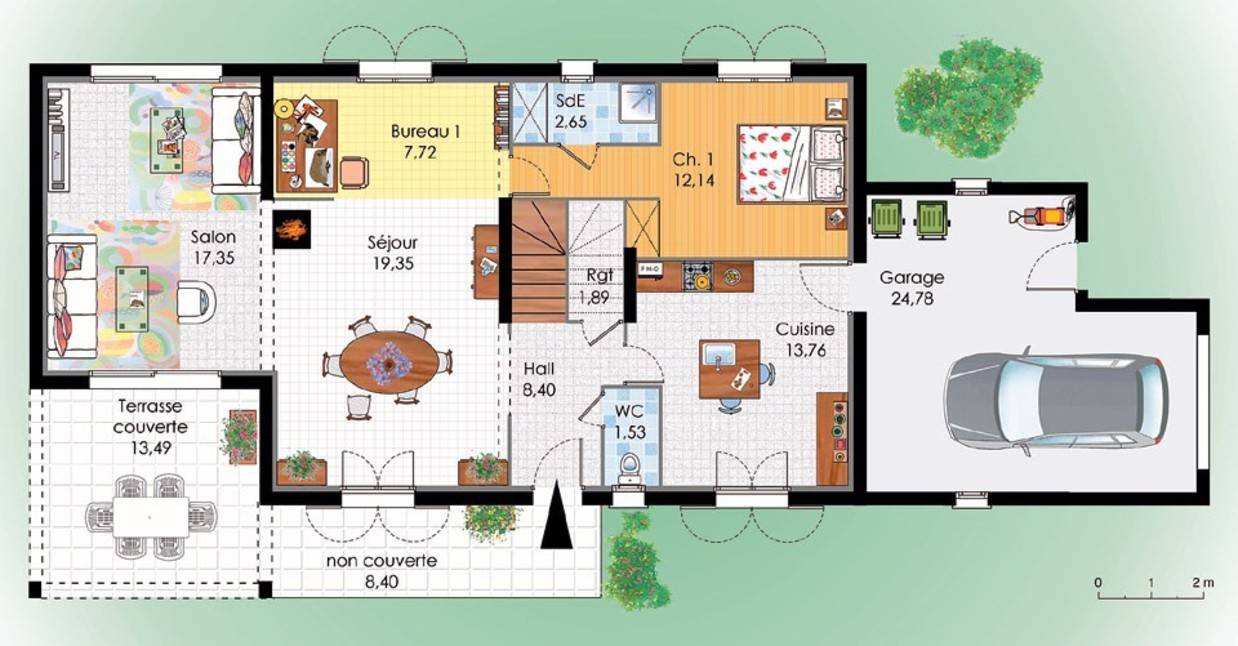 Plan de maison pap