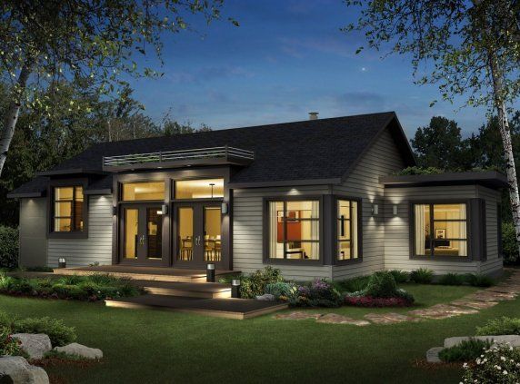 Plan maison contemporaine bonneville