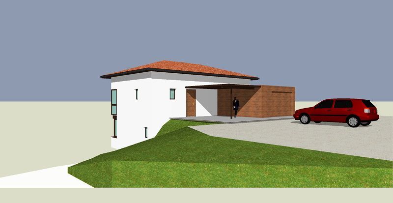 Plan de maison inversée