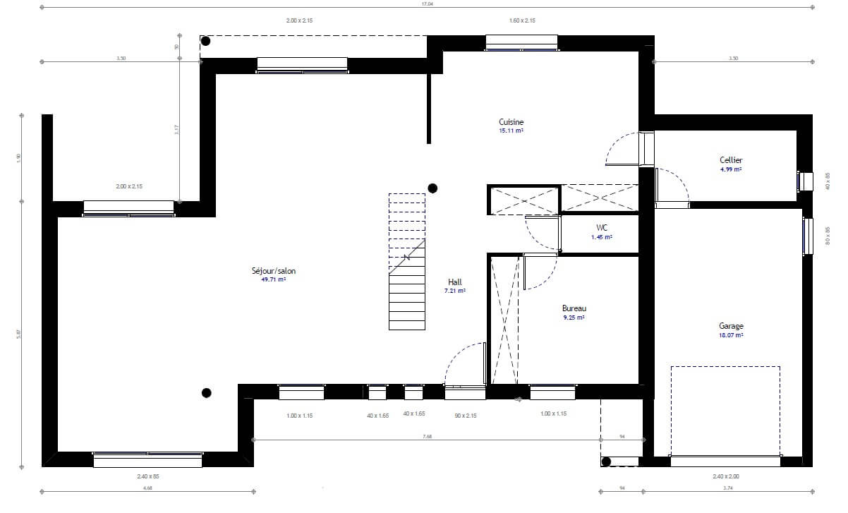 Mesure plan de maison