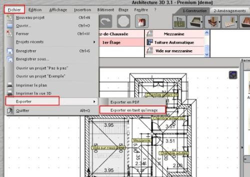 Logiciel de plan de maison