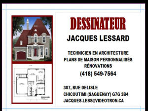 Dessinateur plan de maison quebec