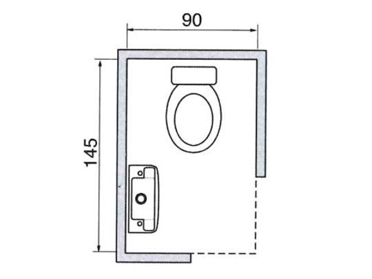 Plan maison wc