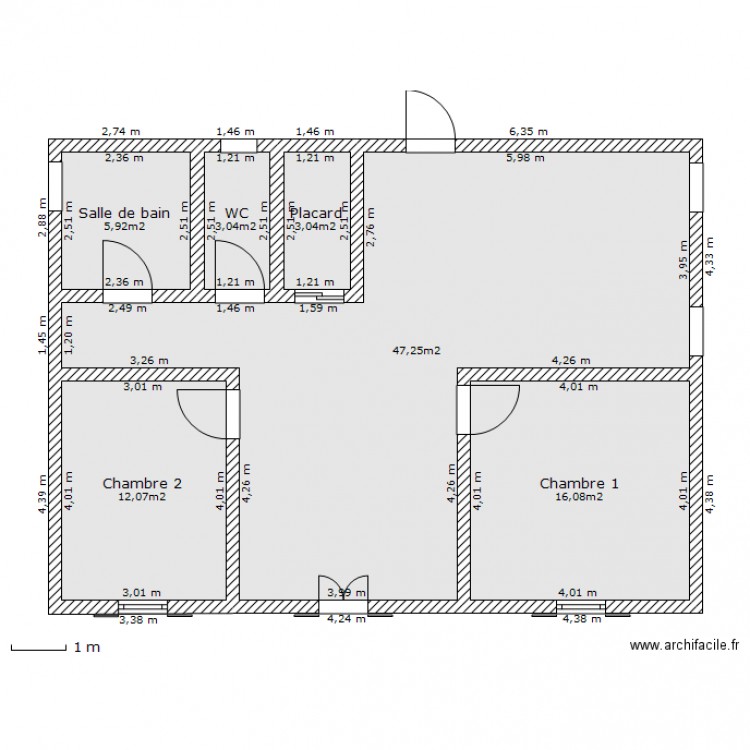 Plan de f3 maison