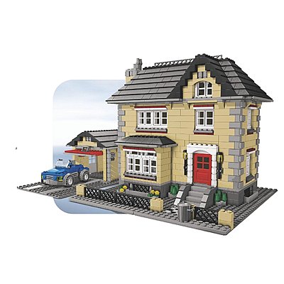 Plan de maison en lego