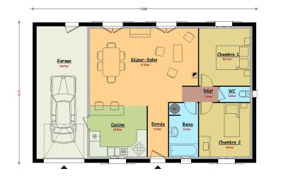 Plan de maison bruno petit