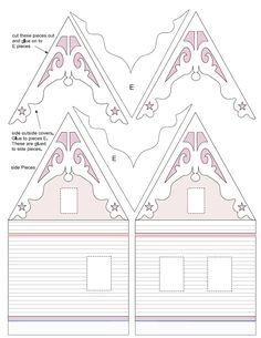 Plan maison de noel