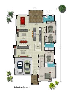 Plan de maison landaise