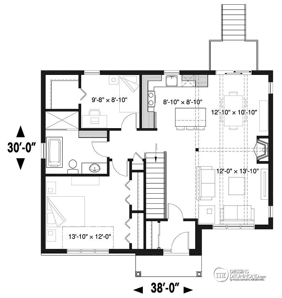 Plan de maison tiny house