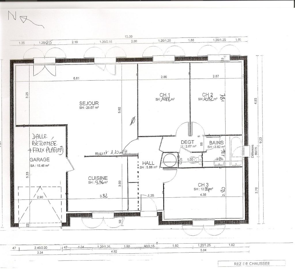 Plan de maison plain pied forumconstruire