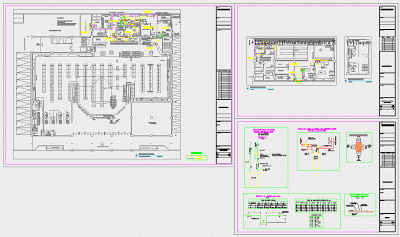 Plan de maison dxf
